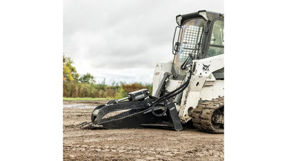 Ignite Attachments Stump Bucket | Width 46.6" | Overall Length 63.5" | Hydraulic Flow Range 12–22 GPM | For Skid Steers