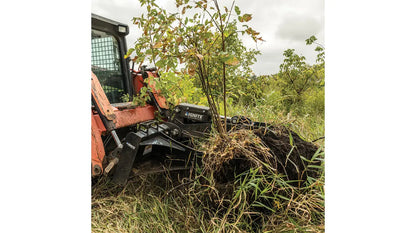 Ignite Attachments Stump Bucket | Width 46.6" | Overall Length 63.5" | Hydraulic Flow Range 12–22 GPM | For Skid Steers