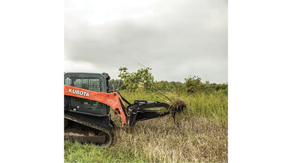 Ignite Attachments Stump Bucket Grapple | Width 46.6" | Hydraulic Flow 15-25 GPM | For Skid Steers