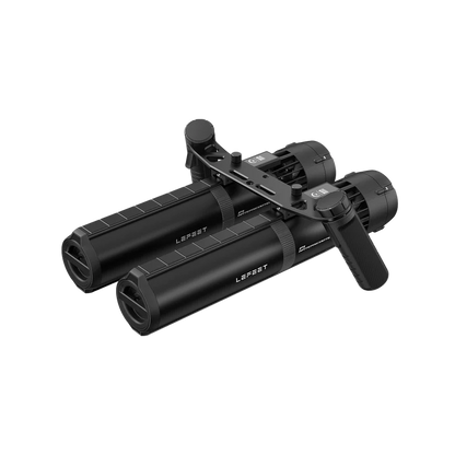 Lefeet Underwater Scooter | Model P1 & P1 XR Dual Unit | Width 12.40–15.79" | 18–26 kgf Thrust | For Scuba & SUP