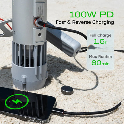 Lefeet Underwater Scooter | Model P1 Lite | Length 10.71" | Thrust 8 kgf | Depth 60m | For Scuba & SUP