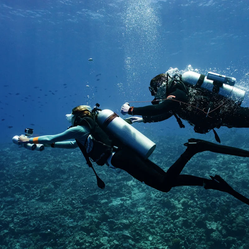 Lefeet Underwater Scooter | Model P1 Lite | Length 10.71" | Thrust 8 kgf | Depth 60m | For Scuba & SUP