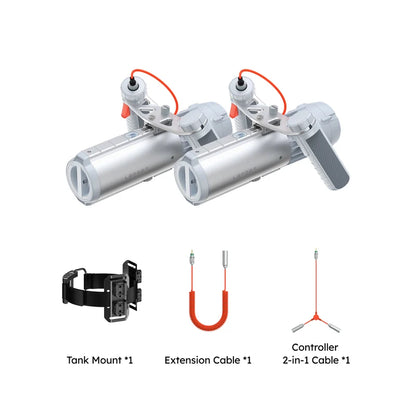 Lefeet Underwater Scooter | Model P1 Lite | Length 10.71" | Thrust 8 kgf | Depth 60m | For Scuba & SUP