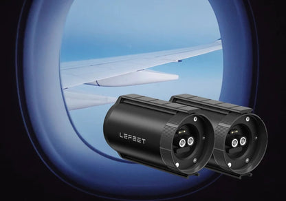 Lefeet Underwater Scooter | Model P1 & P1 XR Dual Unit | Width 12.40–15.79" | 18–26 kgf Thrust | For Scuba & SUP