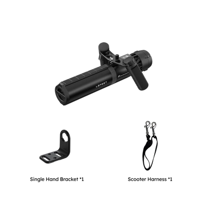 Lefeet Underwater Scooter | Model P1 Standard & P1 XR | Length 9.72"–15.79" | Width 12.40" | Height 5.12" | 9 & 13 kgf Thrust | 60m Depth | 60–90 Min Runtime | For Scuba, Freediving & SUP