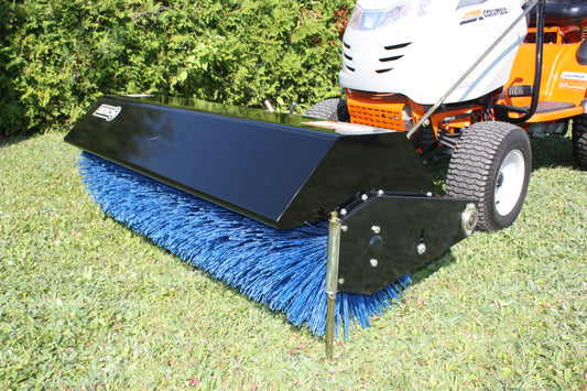 BERCOMAC 48" ROTARY BROOM FOR LAWN & GARDEN TRACTORS