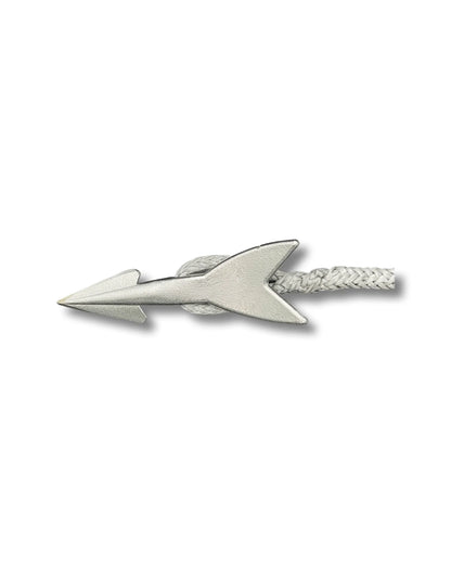 LT Marine Rigged Stainless Steel Harpoon Dart | 3/8" Pike Compatibility | Dyneema Rope / Vinyl Coated Cable | Streamlined High-Penetration Design