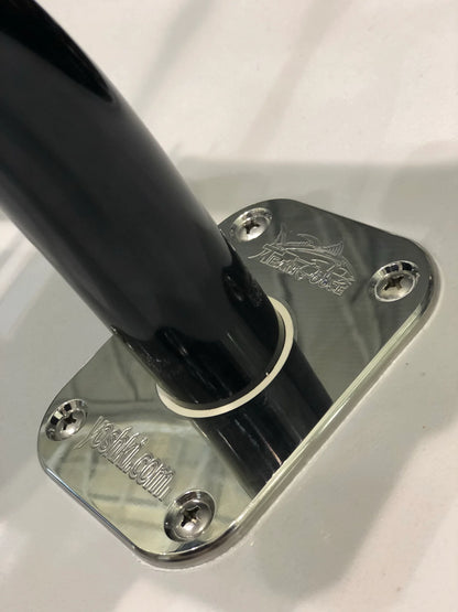 LT Marine Heavy Duty Swivel Rod Holder | 12" | 316L Stainless Steel | For Offshore & Commercial Fishing Boats