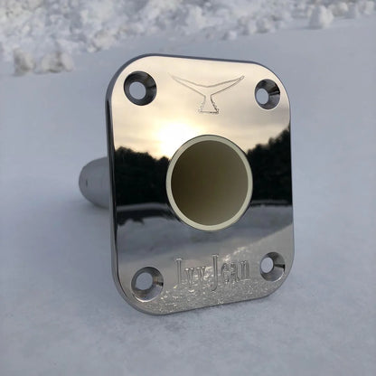 LT Marine Heavy Duty Swivel Rod Holders | 9 Inch | 0°, 15° & 90° Angles | 316L Stainless Steel | For Offshore & Commercial Fishing Boats