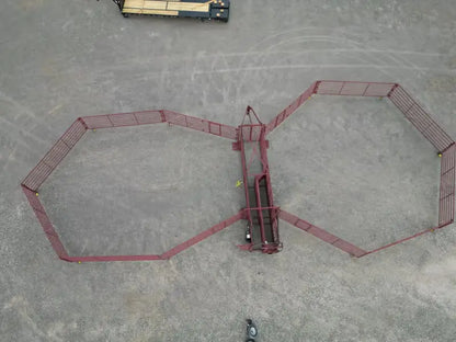 Palco Hydraulic Portable Corral | Model Portable Corral | 100 Cows | Ranch Facilities