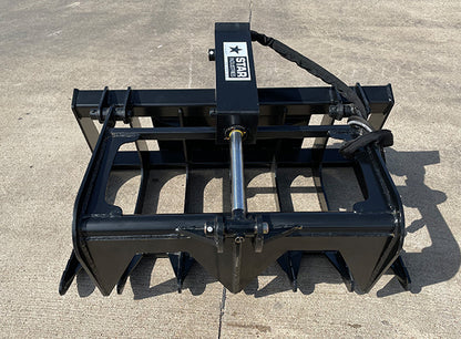 Star Industries Skeleton Bucket, Root Grapple & Grapple Bucket | MI-44 | Width 44" | 20 GPM | For Mini Skid Steers