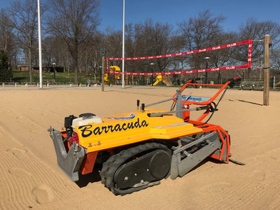 Barracuda Walk Behind Beach Cleaner | Rubber Track Drive | 35.4