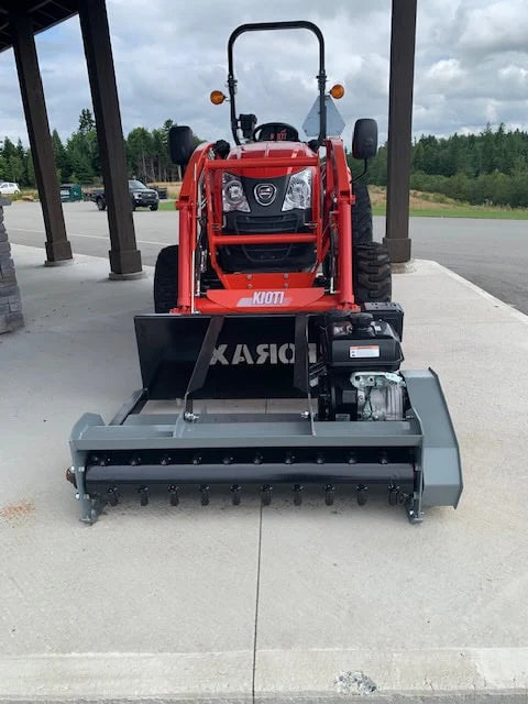 Forax Gas Powered Mulcher | Model GP40 | 40" Cutting Width | 14HP KohlTer | For Tractor