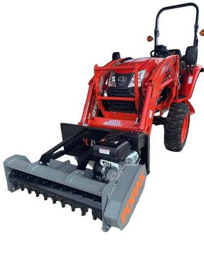 Forax Gas Powered Mulcher | Model GP40 | 40" Cutting Width | 14HP KohlTer | For Tractor