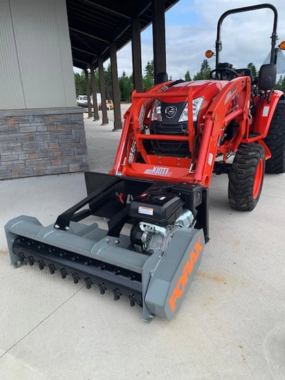 Forax Gas Powered Mulcher | Model GP40 | 40" Cutting Width | 14HP KohlTer | For Tractor