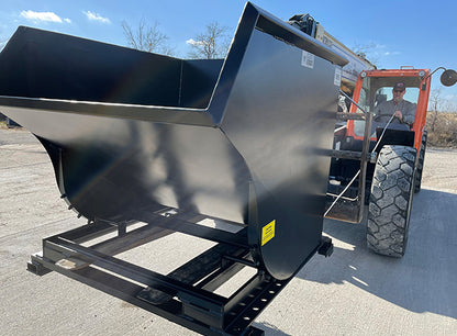 Star Industries Self-Dump Hopper | Model 1805N To 1825 | Capacity 4,000 To 6,000 lb | For Forklifts & Telehandlers