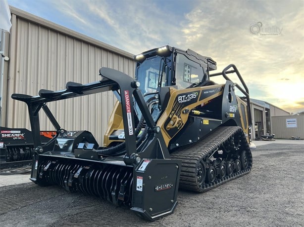 ASV Skid Steer with Mulcher | 2025 Model  POSI-TRACK RT135F | Cutting Width 78" | 50 GPM | 132 HP | For Forestry Applications