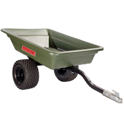 Swisher Heavy-Duty ATV Poly Cart | Model 12007 | Cart Capacity 16 Cubic Ft | Horsepower 15-20 HP | For ATVs/UTVs