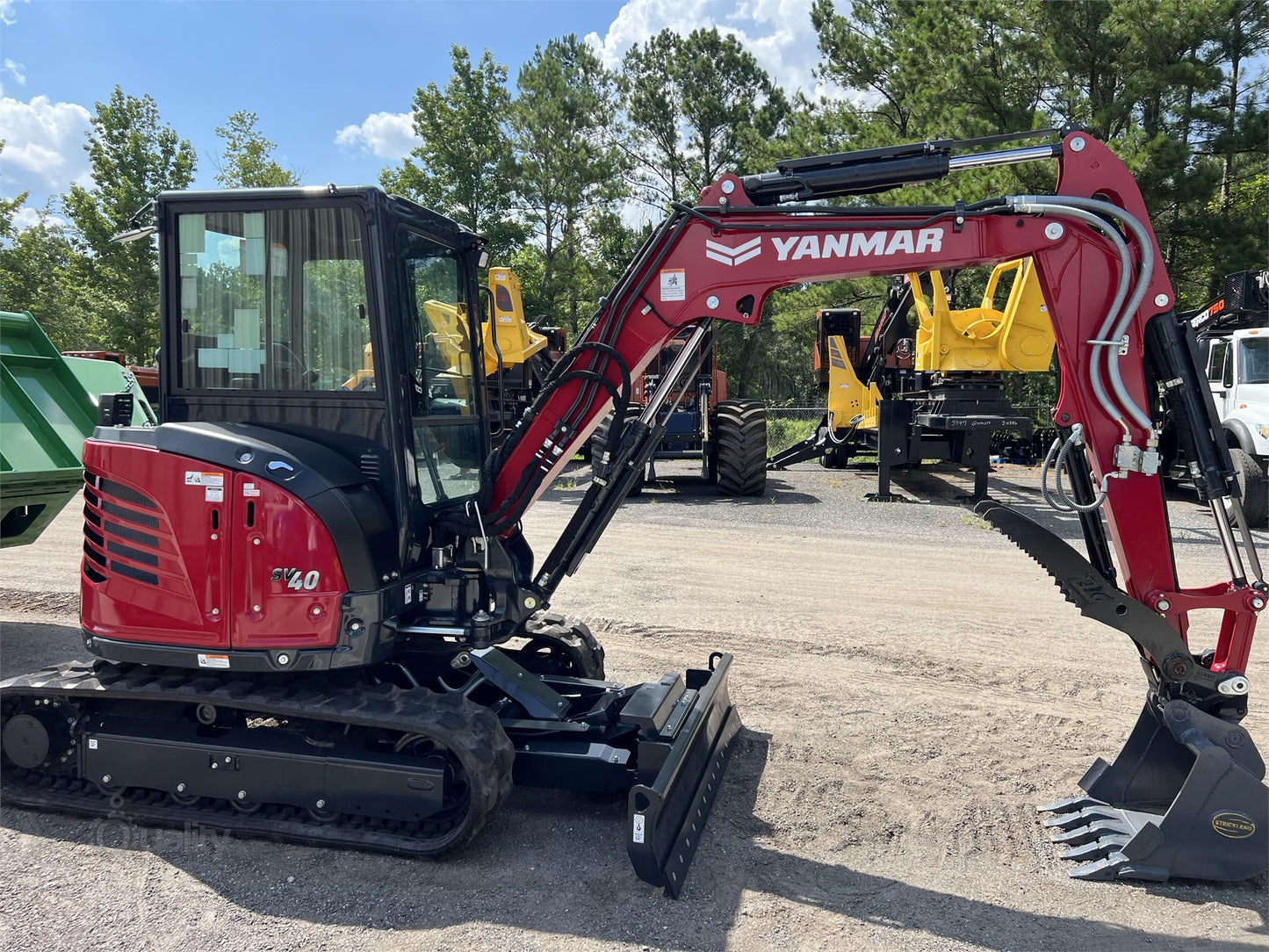 2024 YANMAR SV40-ENCLOSED|39 HP | MINI (UP TO 12000 Ibs) EXCAVATOR