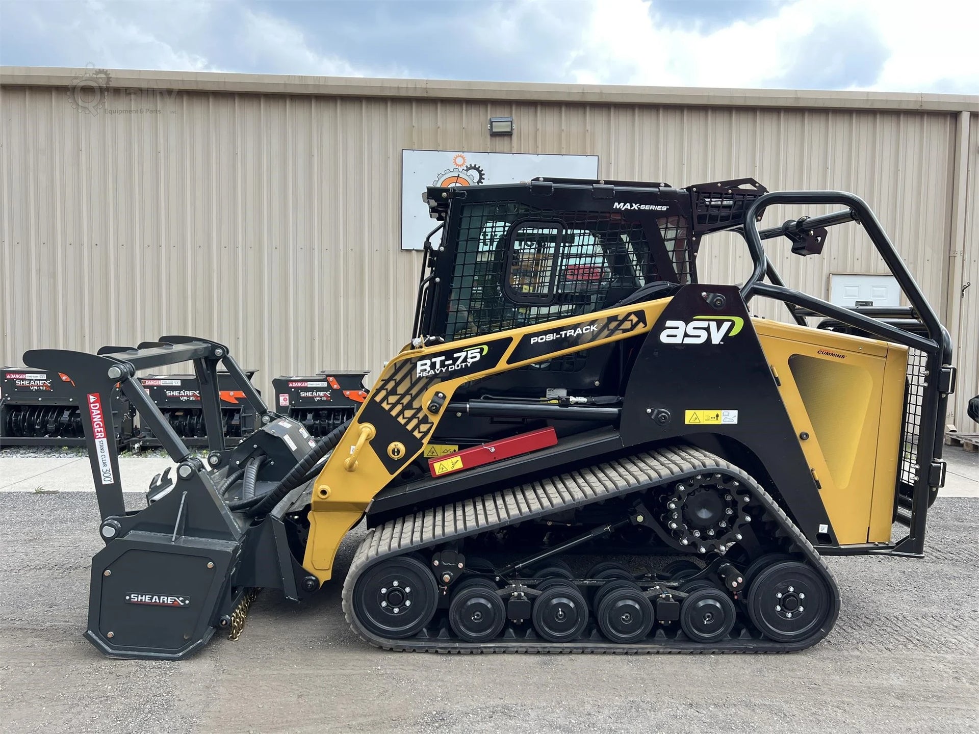 ASV Posi-Track Skid Steer Mulcher | 2024 Model RT75HD MAX