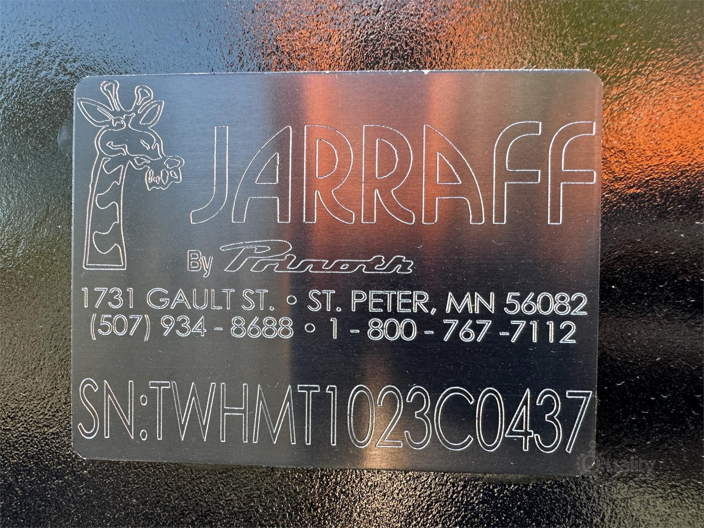 2024 JARRAFF LINEBACKER 4WD BY PARINOTH| WHEEL MULCHERS