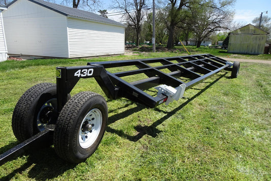 Industrias America 2024 Header Trailer 430 | 30' Header Capacity | Tricycle Front Hitch Pull Type