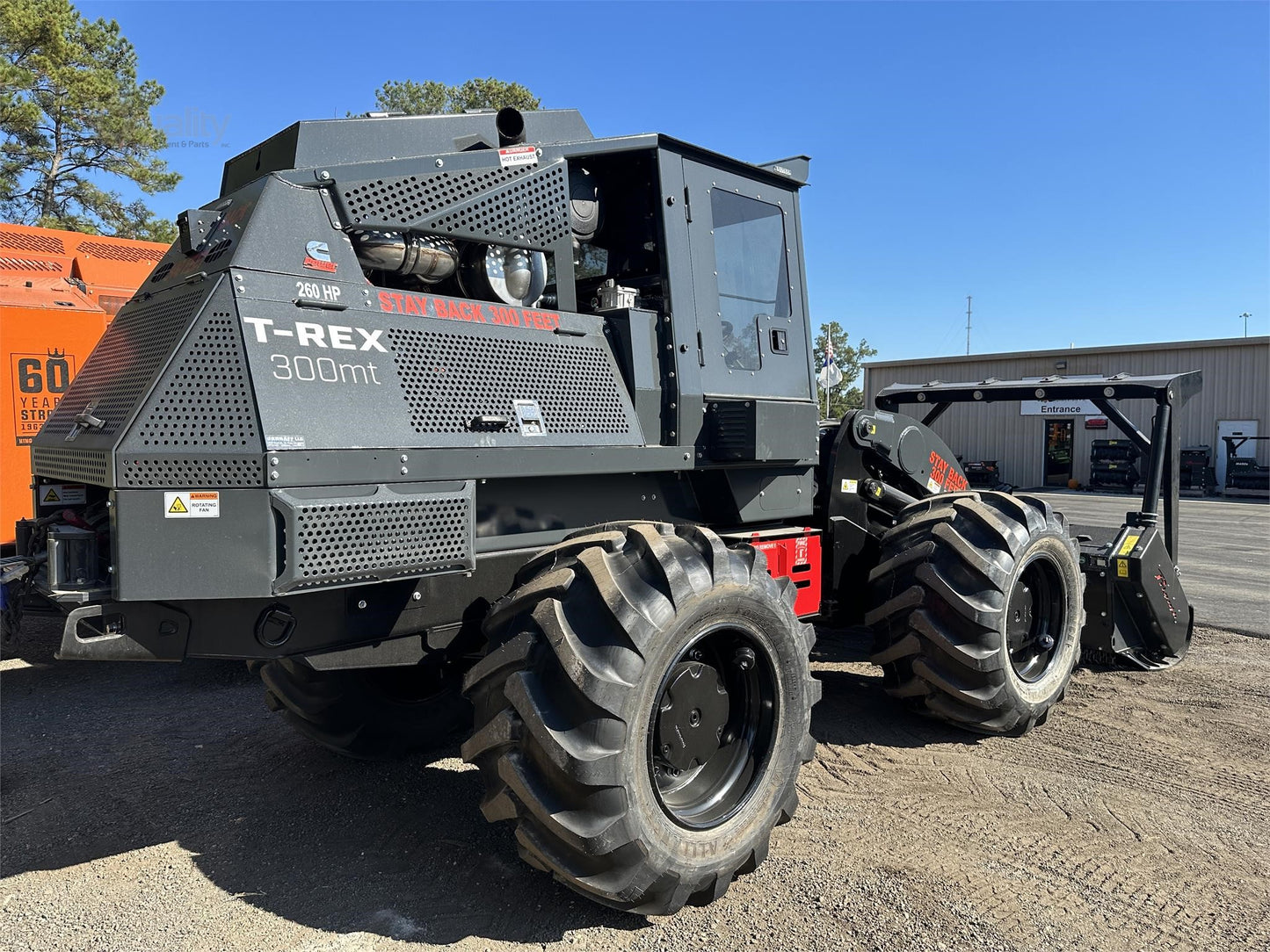 2024 JARRAFF LINEBACKER 4WD BY PARINOTH| WHEEL MULCHERS