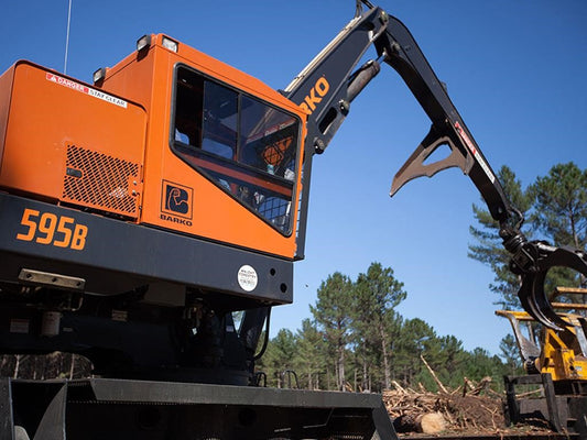 2025 Barko 595B Trailer Log Loader | 173HP Cummins Engine Power