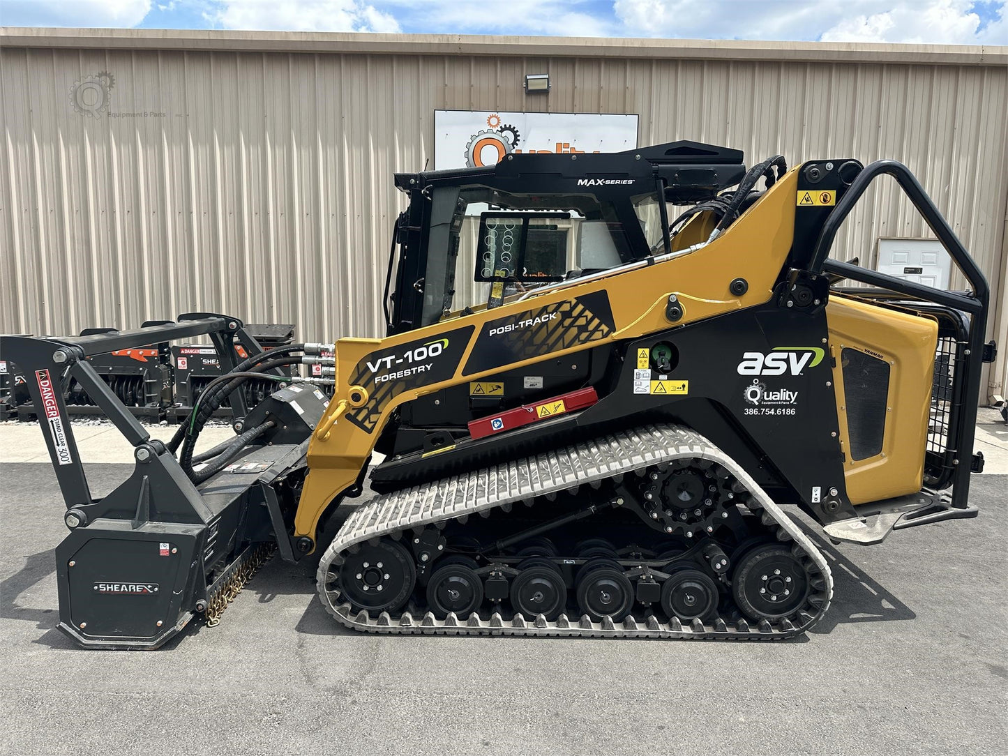 2024 ASV POSI-TRACK VT100 FORESTRY|103.5 HP|TRACK SKID STEER