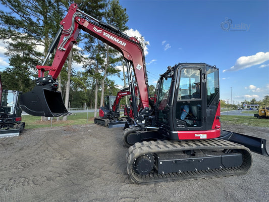 2023 Yanmar SV100-7 | Crawler Excavator | 72 HP Engine Output