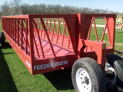 Industrias America 2024 Feeder Wagon 82R | 24' Length | 30+ Cows Capacity | Pull Type