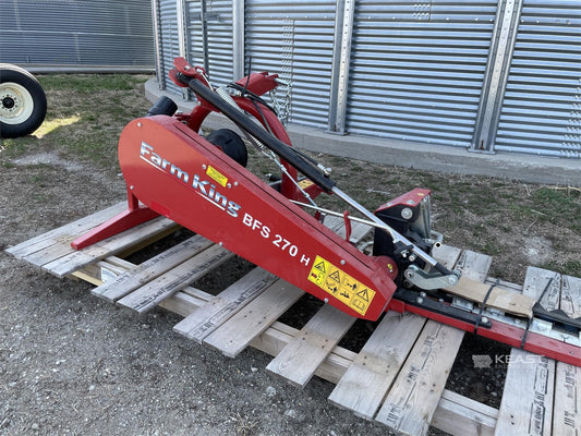 Farm King Hay and Forage Equipment | Model BFS-270H | Working Width 9' | Operating Range 90° To 45° | For Tractors