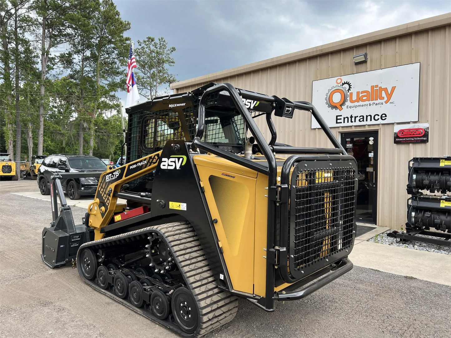 2024 ASV POSI-TRACK RT75HD MAX| SKID STEER MULCHER