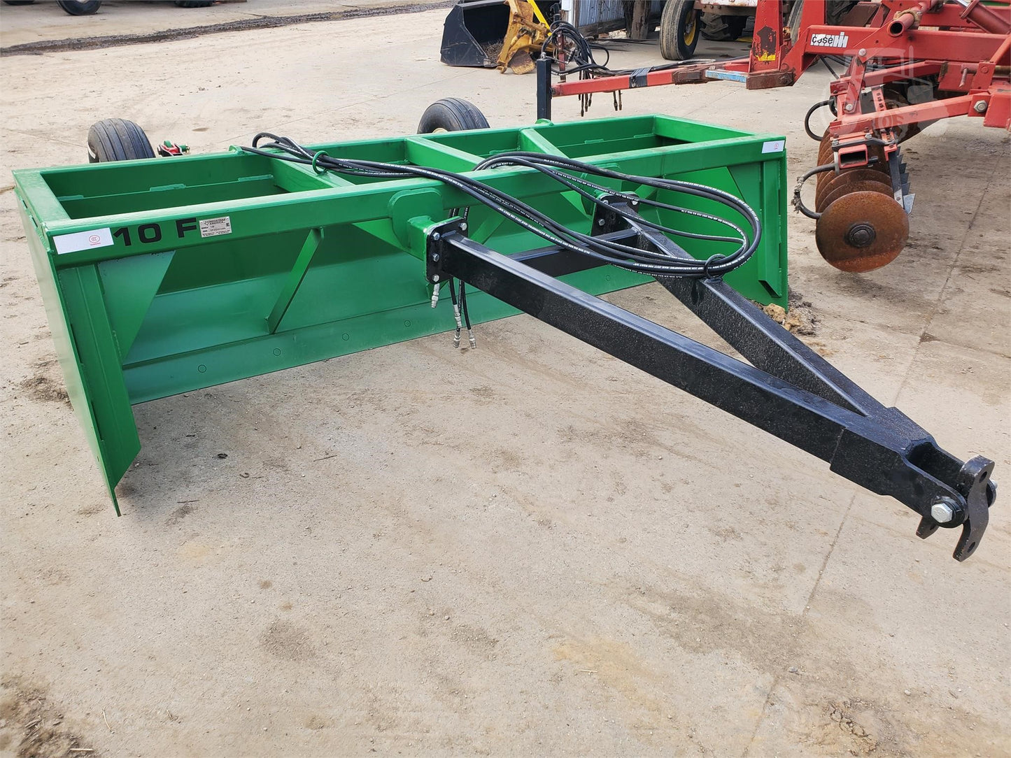 2024 Industrias America Tilt Pull Type Box Blade | Model F10 | Working Width 10' | Horsepower 60 To 90 HP | For Tractors
