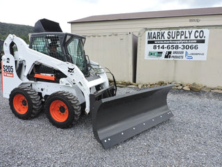 CID Heavy Duty Snow Plow | Width 72" To 120" | 15-30 GPM | For Skid Steers