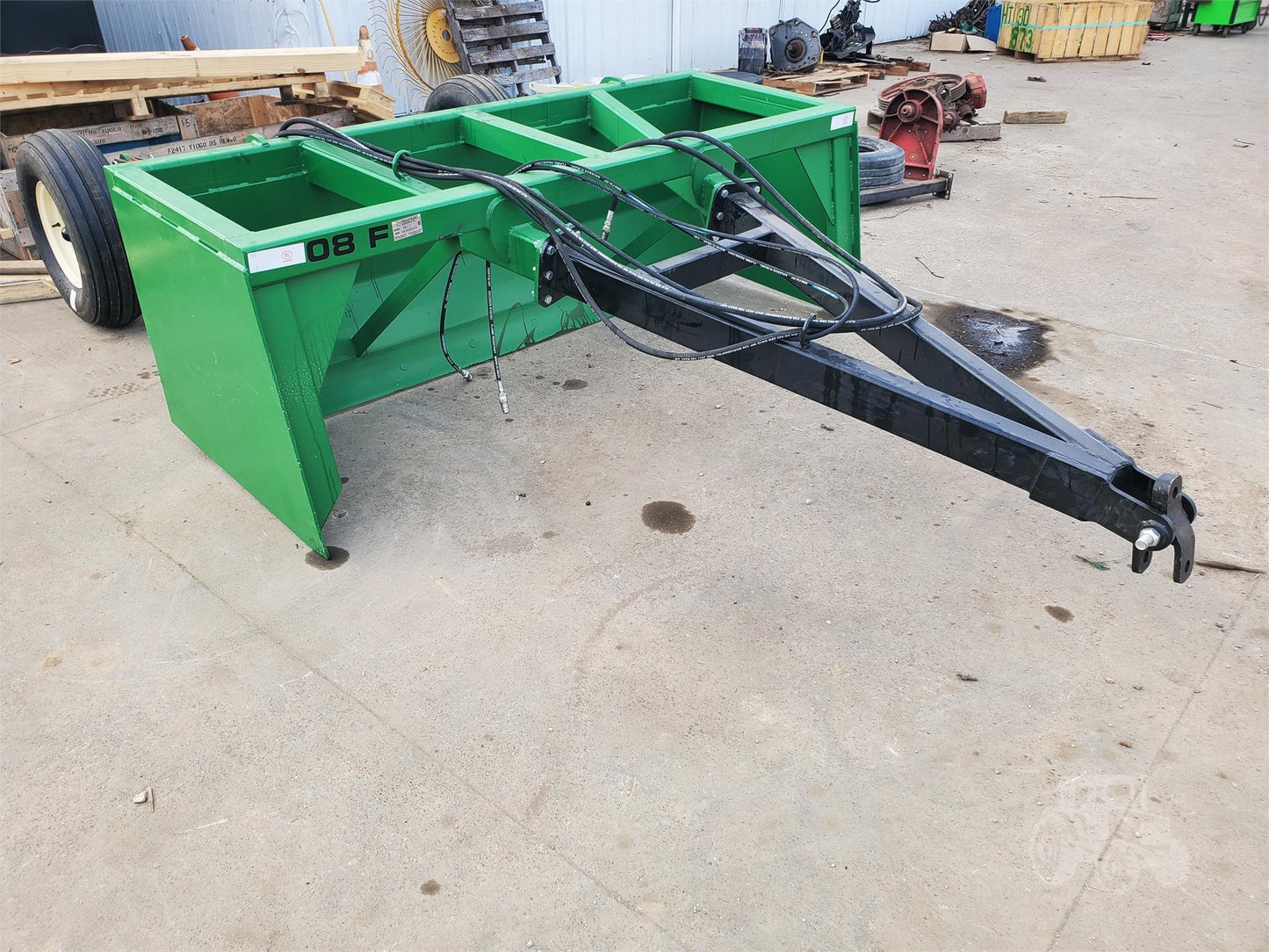 2024 Industrias America Tilt Pull Type Box Blade | Model F10 | Working Width 10' | Horsepower 60 To 90 HP | For Tractors
