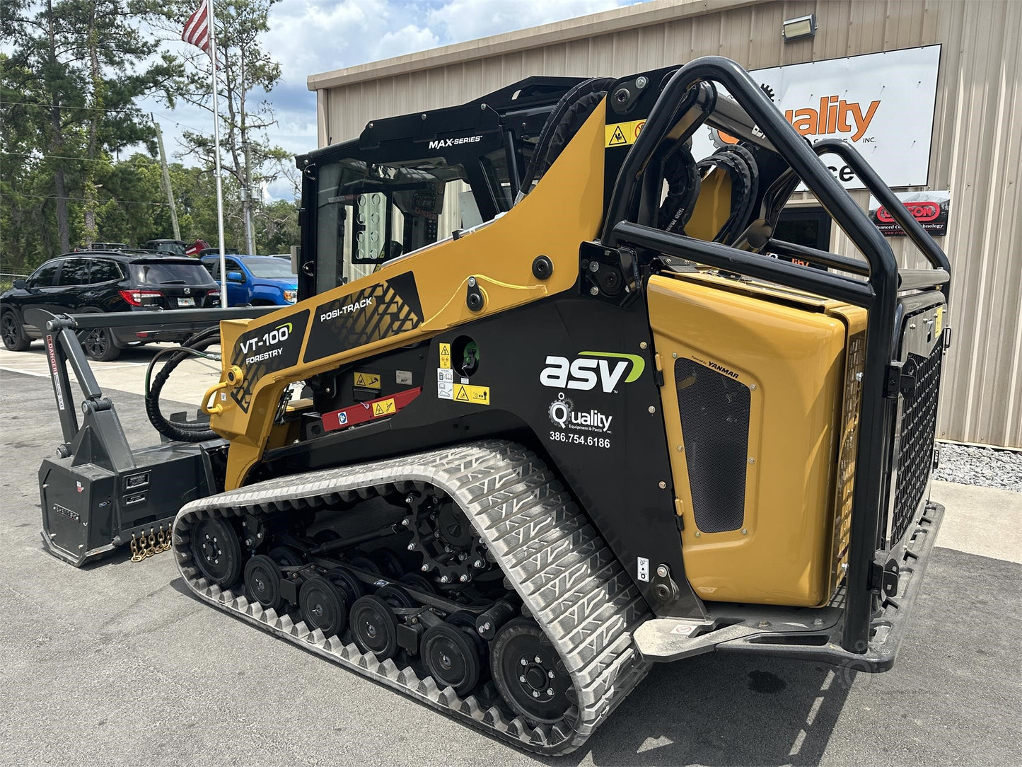 2024 ASV POSI-TRACK VT100 FORESTRY|103.5 HP|TRACK SKID STEER