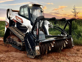 Shearex Mulcher | Model HM-100SV2 | Cutting Width 100" inches | Oil Flow 95 GPM | For Skid Steers