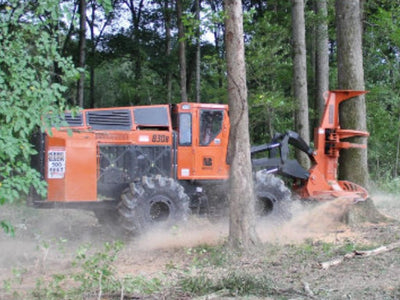 Barko Wheeled Feller Buncher | 2025 Model 830B | Horsepower 300 HP | Width 9' 10