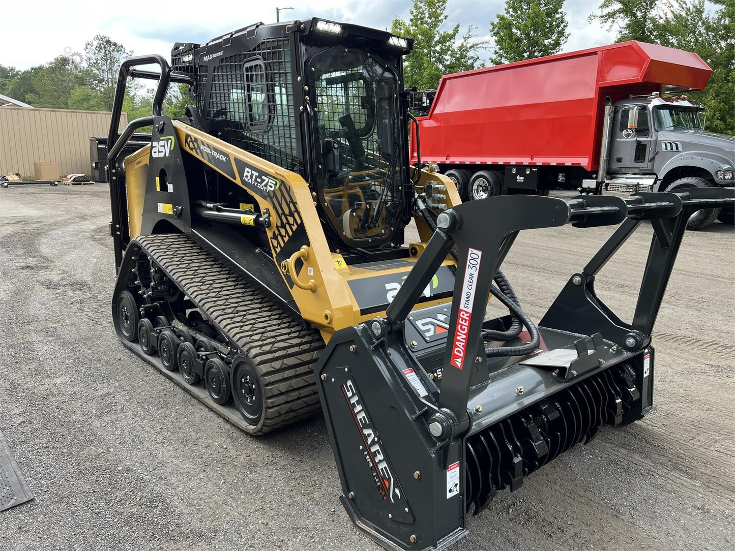 2024 ASV POSI-TRACK RT75HD MAX| SKID STEER MULCHER