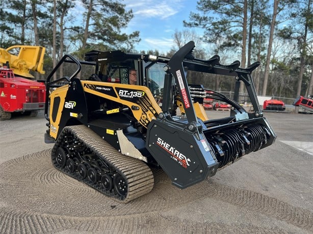 ASV Skid Steer with Mulcher | 2025 Model  POSI-TRACK RT135F | Cutting Width 78" | 50 GPM | 132 HP | For Forestry Applications