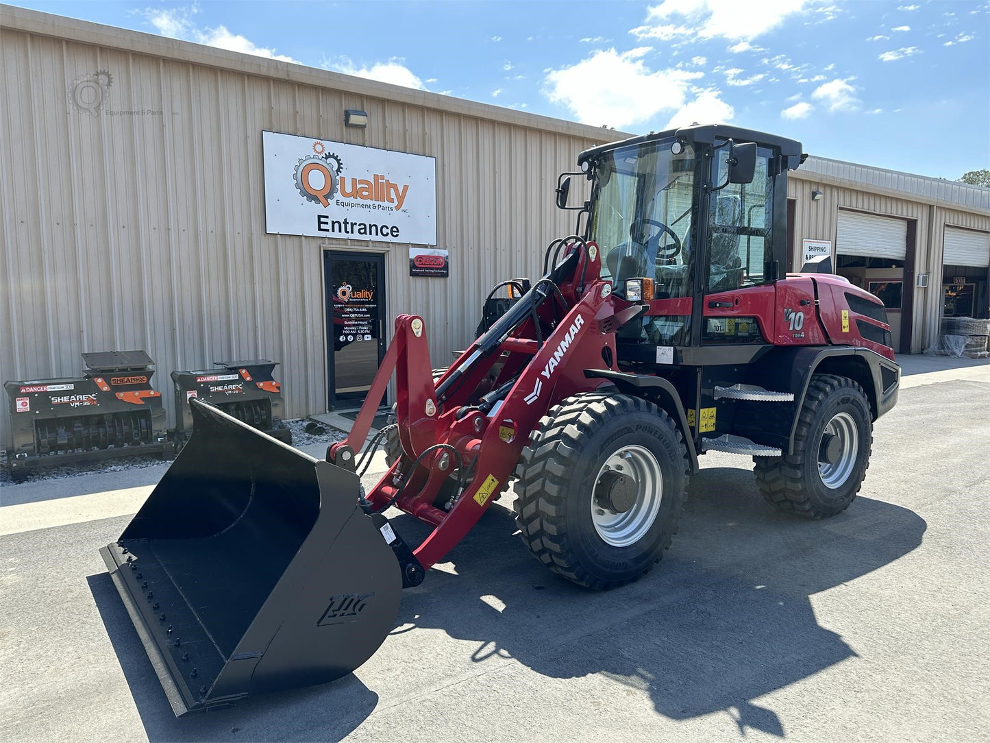 2023 YANMAR V10-WHEEL LOADER |  72 HP | 4WD