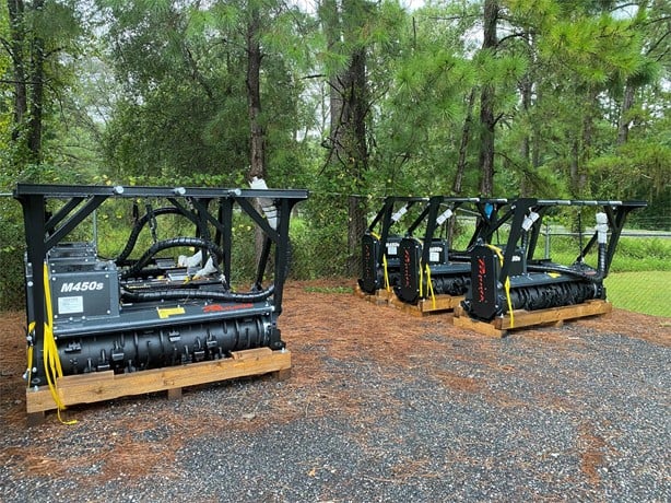 Prinoth Mulcher | 2023 Model M450S-1600 | 74.8" Width | 22.5–52.5 GPM | 2,513 lbs | For Skid Steer ( Compact Loaders )