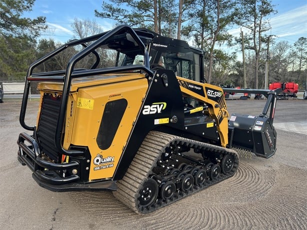 ASV Skid Steer with Mulcher | 2025 Model  POSI-TRACK RT135F | Cutting Width 78" | 50 GPM | 132 HP | For Forestry Applications