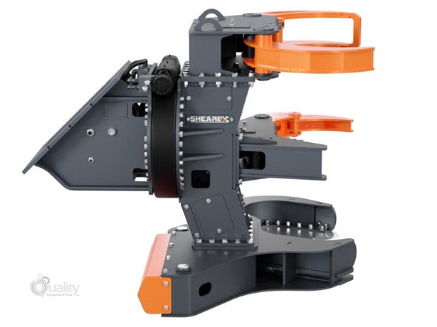 Shearex FTS25–Tree Shears | 21t-35t Carrier Compatibility | Force 51 Tons | 59" Grappling Width | For Excavator