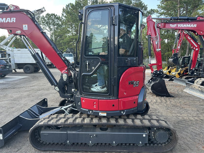 2023 YANMAR VIO55-6A | MINI (up to 12,000 lbs) EXCAVATOR | ENCLOSED