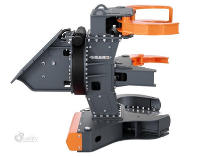 Shearex FTS16–Tree Shears | Carrier 12t-18t | Force 37 Tons | 43"Grappling Width | For Excavator