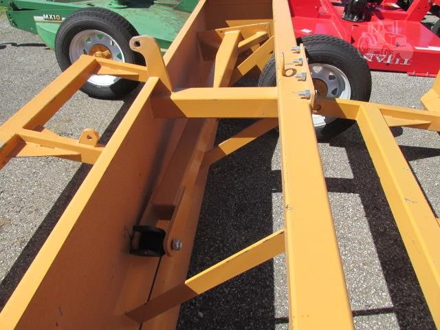 Industrias America 2024 10' Box Scraper with Cylinder-Hoses-Tires and Wheels | For Tractor