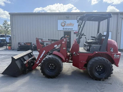Yanmar Wheel Loader | 2022 Model V4-7 | 72" Bucket | 118" Dump Height | 39 HP | For Compact Material Handling