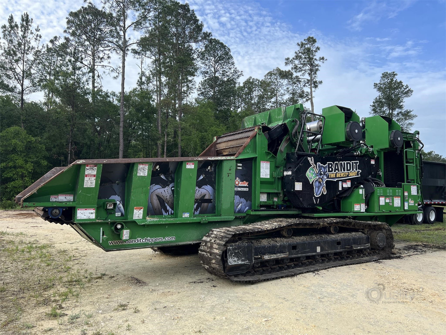 2020 BANDIT 3680T BEAST RECYCLER | 875 HP | HORIZONTAL GRINDER | USED